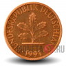 1 пфенниг 1991 года - ФРГ - J