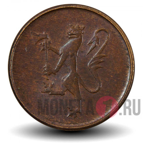 5 эре 1980 года - Норвегия - Олав V