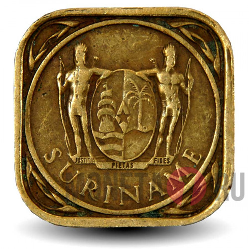 5 центов 1962 года - Суринам