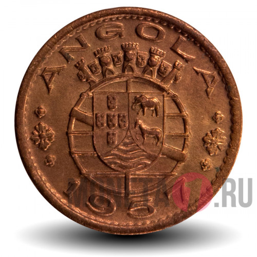 50 сентаво 1957 года - Ангола