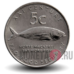 5 центов - FAO - 2000 год - Намибия - ФАО