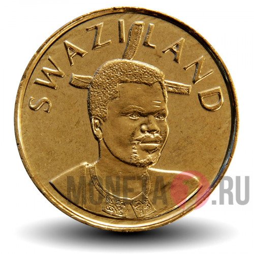 1 лилангени 2008 года - Свазиленд - Мсвати III