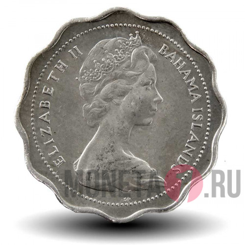 10 центов 1968 года - Бонфиш - Багамы