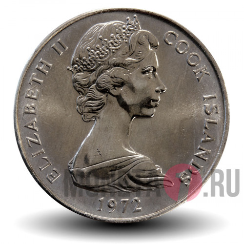 20 центов 1972 года - Острова Кука - Австралийская крачка
