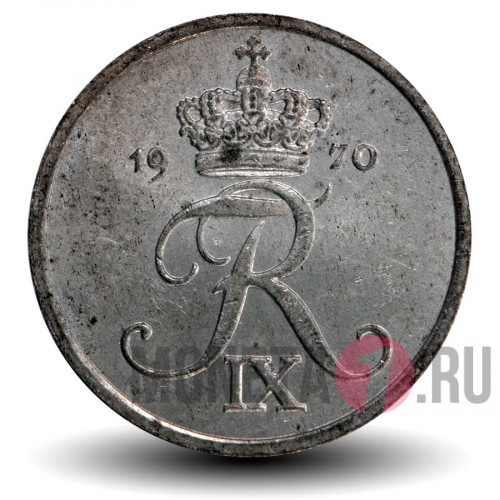 2 ore 1970 года - Фредерик IX - Дания