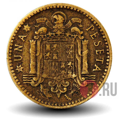 1 песета 1951 года - Испания - Франсиско Франко