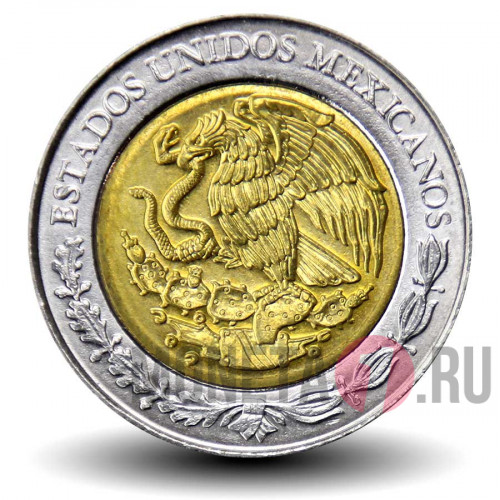 5 песо 2008 года - Рикардо Флорес Магон - Мексика (2)