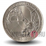 25 центов 2015 года - Автомагистраль Блу-Ридж - Квотер США - D