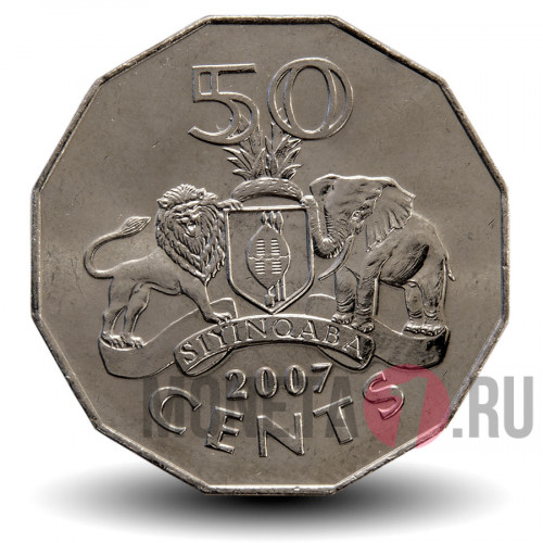 50 центов 2007 года - Свазиленд - Мсвати III