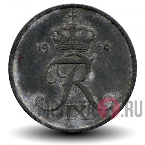 1 ore 1956 года - Фредерик IX - Дания