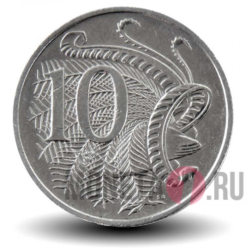 10 центов 2013 года - Лирохвост - Австралия
