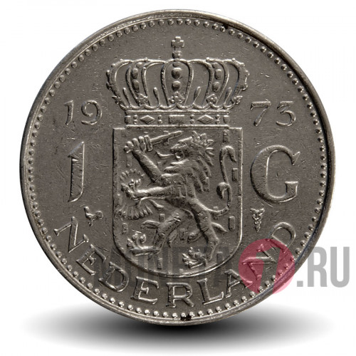 1 гульден 1973 года - Нидерланды - Юлиана