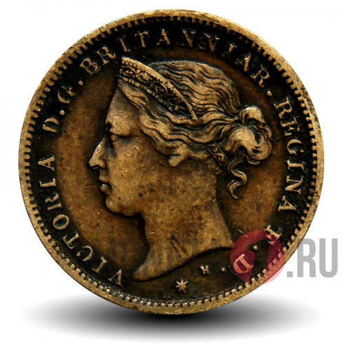 1/48 шиллинга 1877 года - Остров Джерси (редкая)