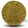 10 франков 1954 года - Саарланд