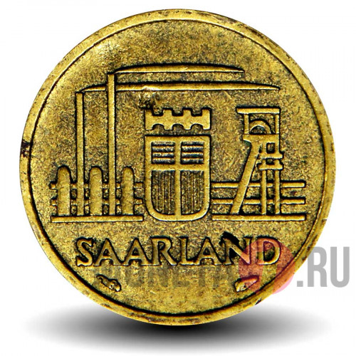 10 франков 1954 года - Саарланд