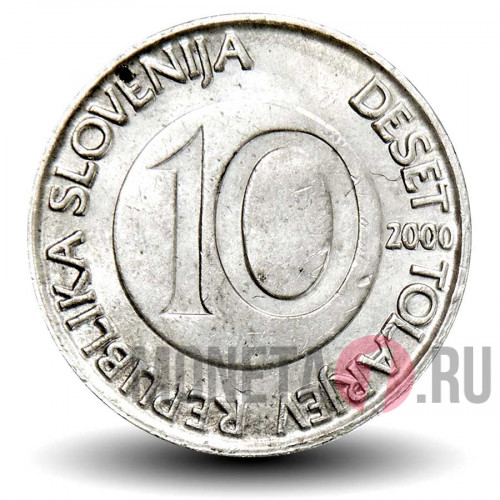 10 толаров 2000 года - Словения