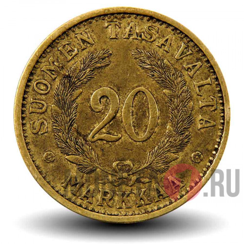 20 марок 1939 год - S - Финляндия