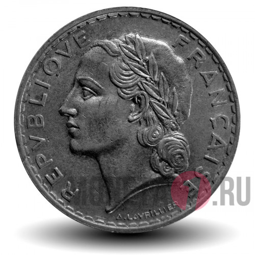 5 франков 1933 года - Франция