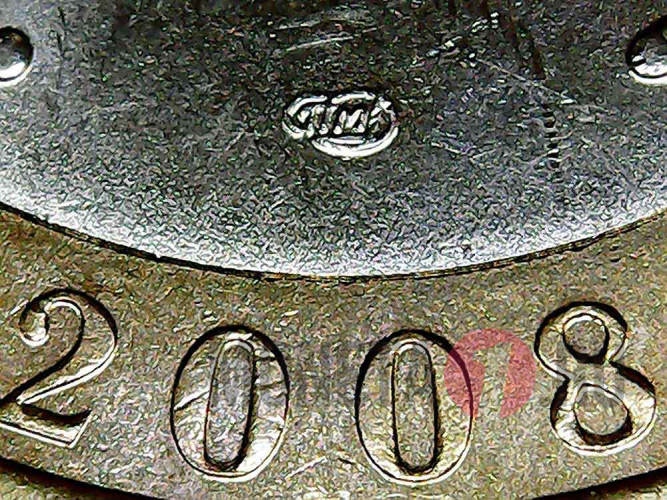 10 рублей 2008 года - Приозерск - СПМД - Биметалл