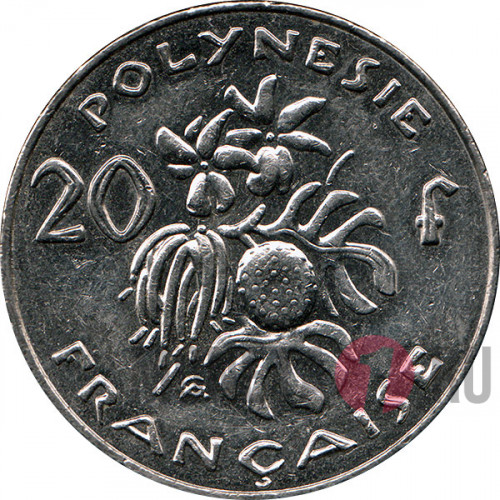 20 франков 2004 год - Французская Полинезия