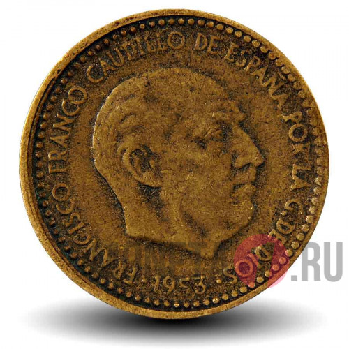 1 песета 1960 года - Испания - Франсиско Франко