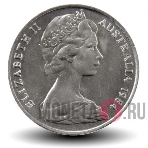 10 центов 1984 года - Австралия - Лирохвост