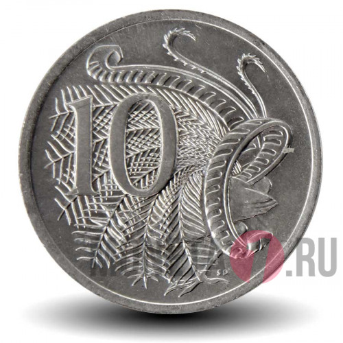 10 центов 1984 года - Австралия - Лирохвост