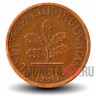 1 пфенниг 1990 года - ФРГ - J