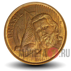5 сентаво 2015 года - Бразилия - Тирадентис