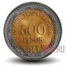 500 песо 2012 - Колумбия - Лягушка- биметалл