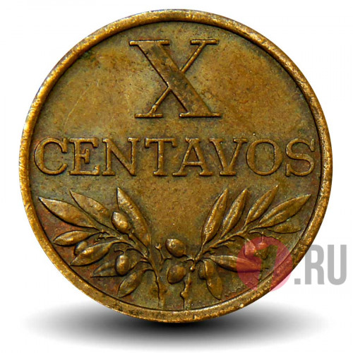10 сентаво 1962 года - Португалия