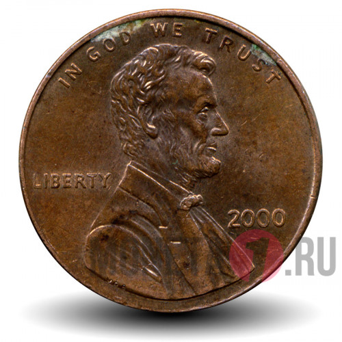 1 цент 2000 года - США