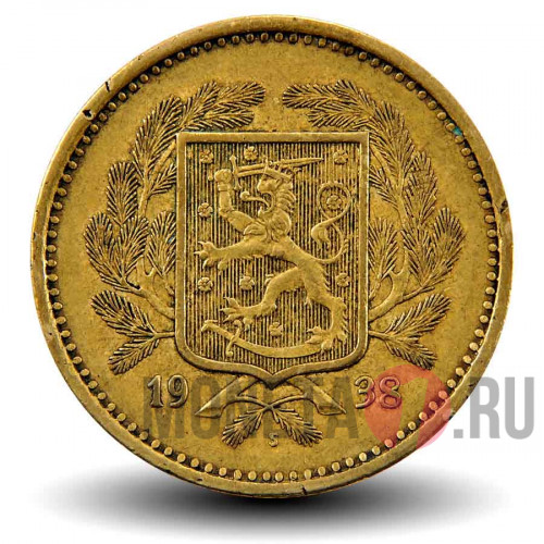 20 марок 1938 года - S - Финляндия
