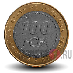 100 francs 2006 - Центрально-Африканские штаты