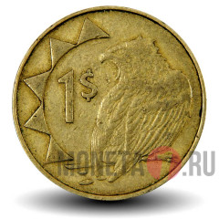1 доллар 2006 года - Намибия - Орел-скоморох