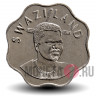 10 центов 2009 года - Свазиленд - Мсвати III