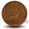 2 цента 1970 года - Австралия - Ящерица