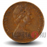 2 цента 1970 года - Австралия - Ящерица