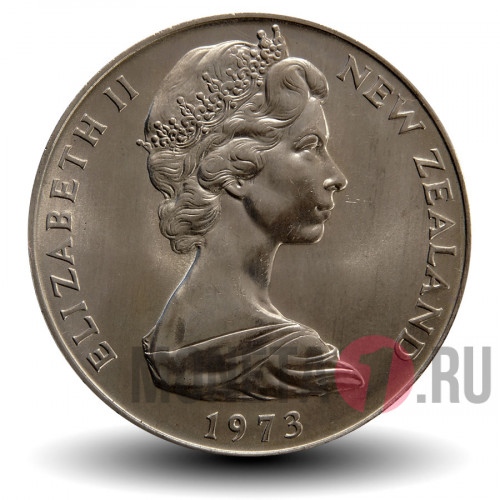 1 доллар 1973 года - Новая Зеландия - Elizabeth II