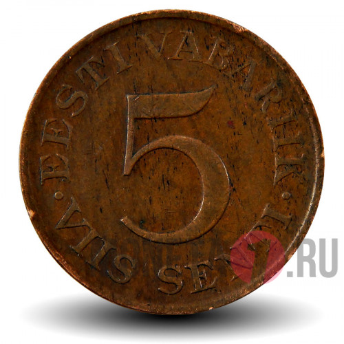 5 сентов 1931 года - Довоенная Эстония