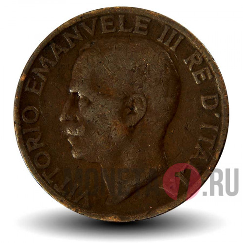 10 чентезимо 1923 года - Италия - Vittorio Emanuele III