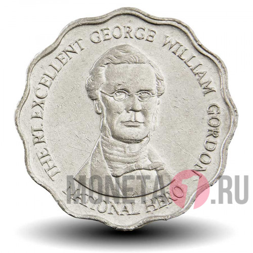 10 долларов 1999 года - Ямайка - Джордж Уильям Гордон