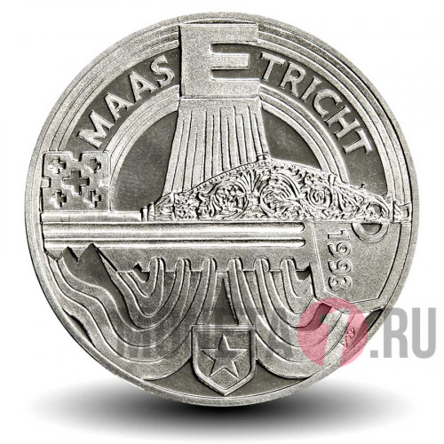 10 экю 1993 года - Нидерланды - Маастрихт