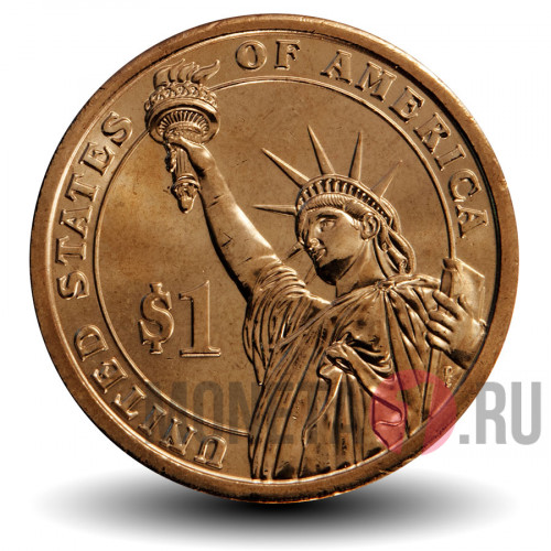 1 доллар США - 2-ой президент - John Adams - P
