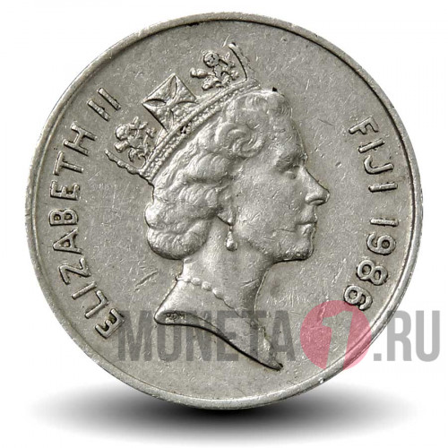 10 центов 1986 года - Фиджи