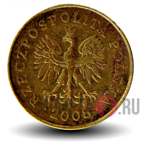 2 гроша 2008 года - Польша