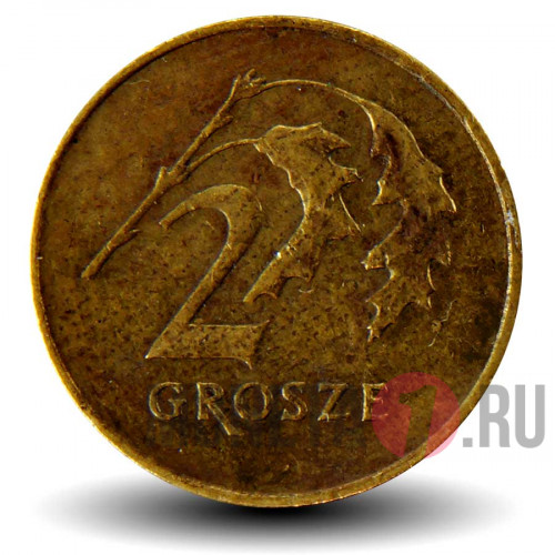 2 гроша 2008 года - Польша