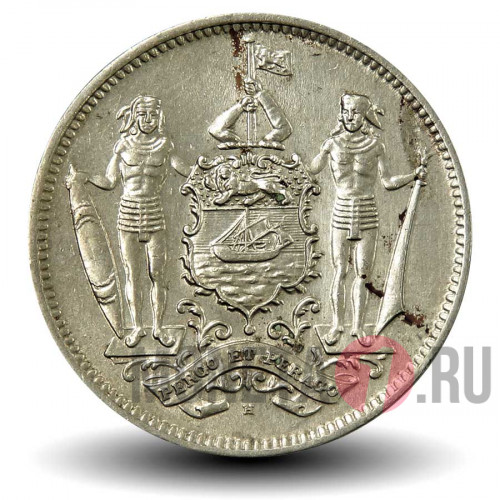 5 центов 1938 года - Северное Борнео - Британский протекторат
