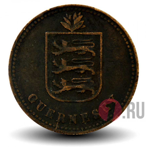 4 дубля 1914 года - Остров Гернси