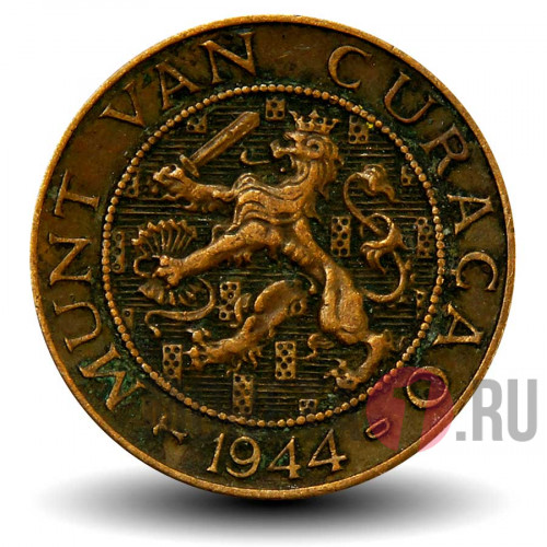 2,5 цента 1944 года - Кюрасао